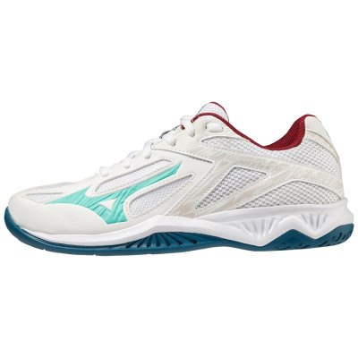 Zapatillas Para Voleibol Mizuno Lightning Star Z6 JR Mujer Blancos / Turquesa / Azules - Chile M974